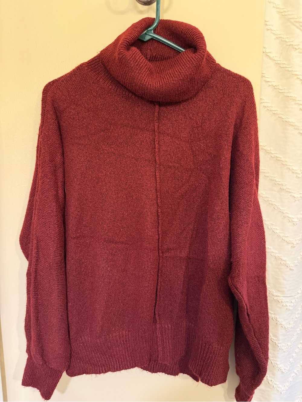 Christopher & Banks Brick Red Turtleneck Sweater